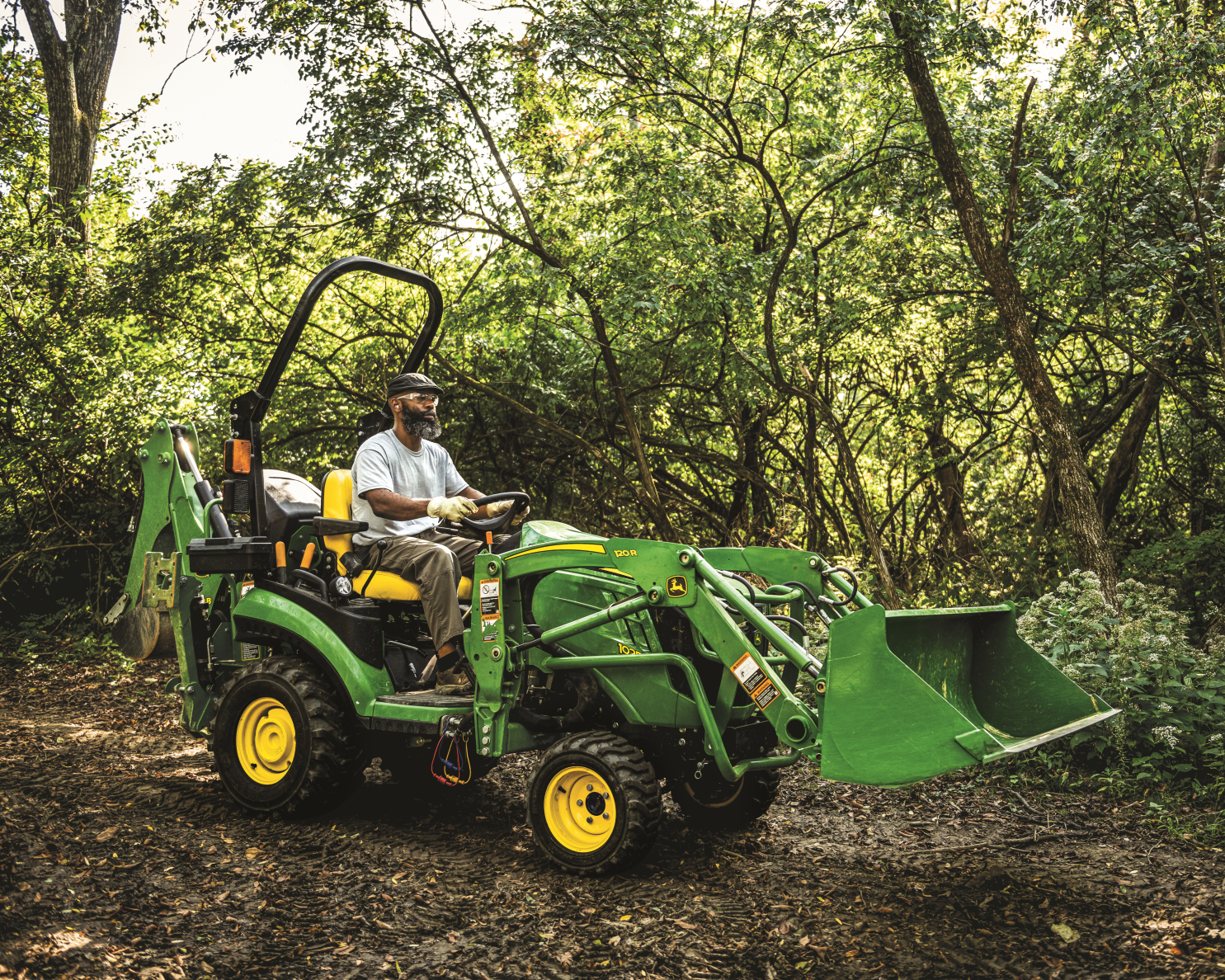 1025R Factory-Installed Loader Backhoe (FILB)