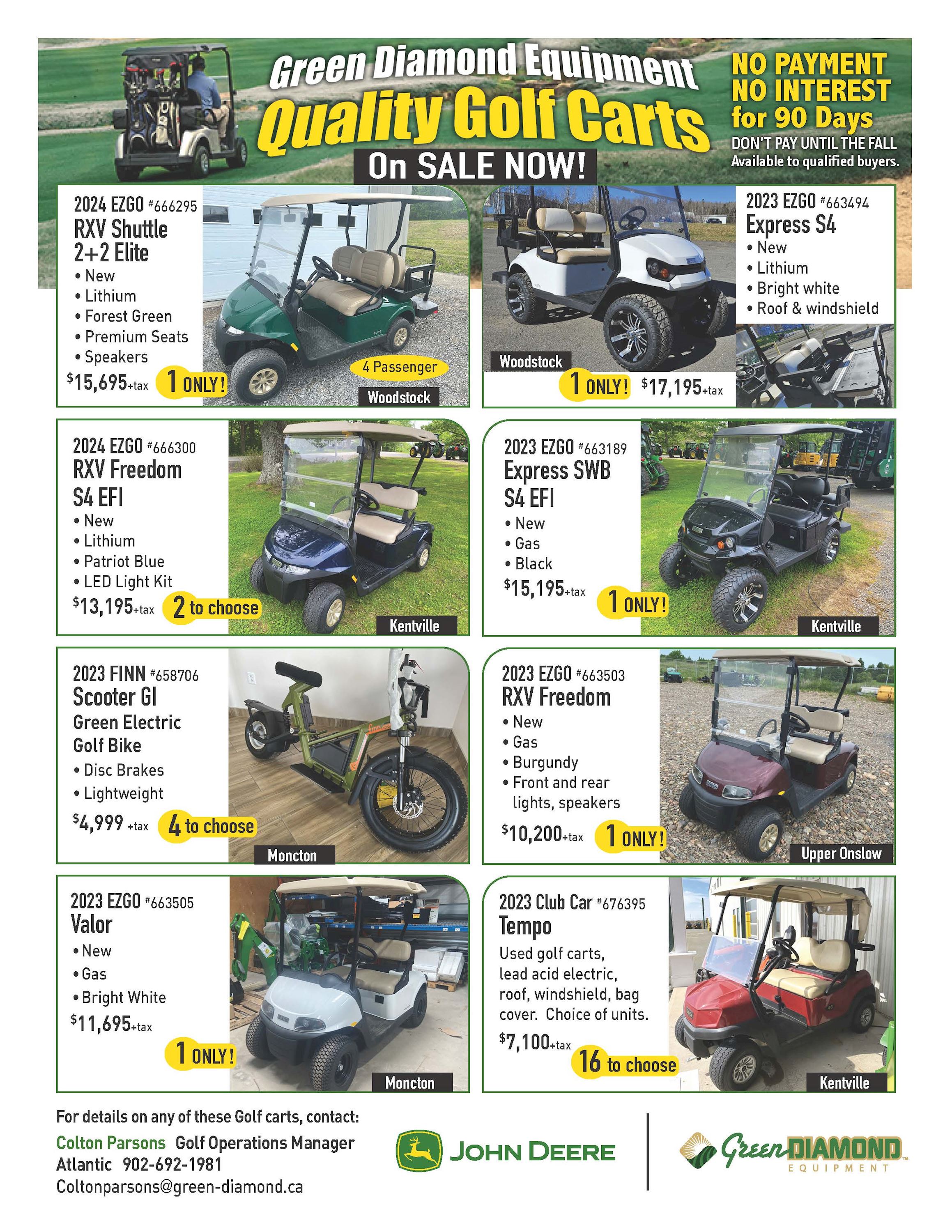 Golf Cart Flyer Jun2025
